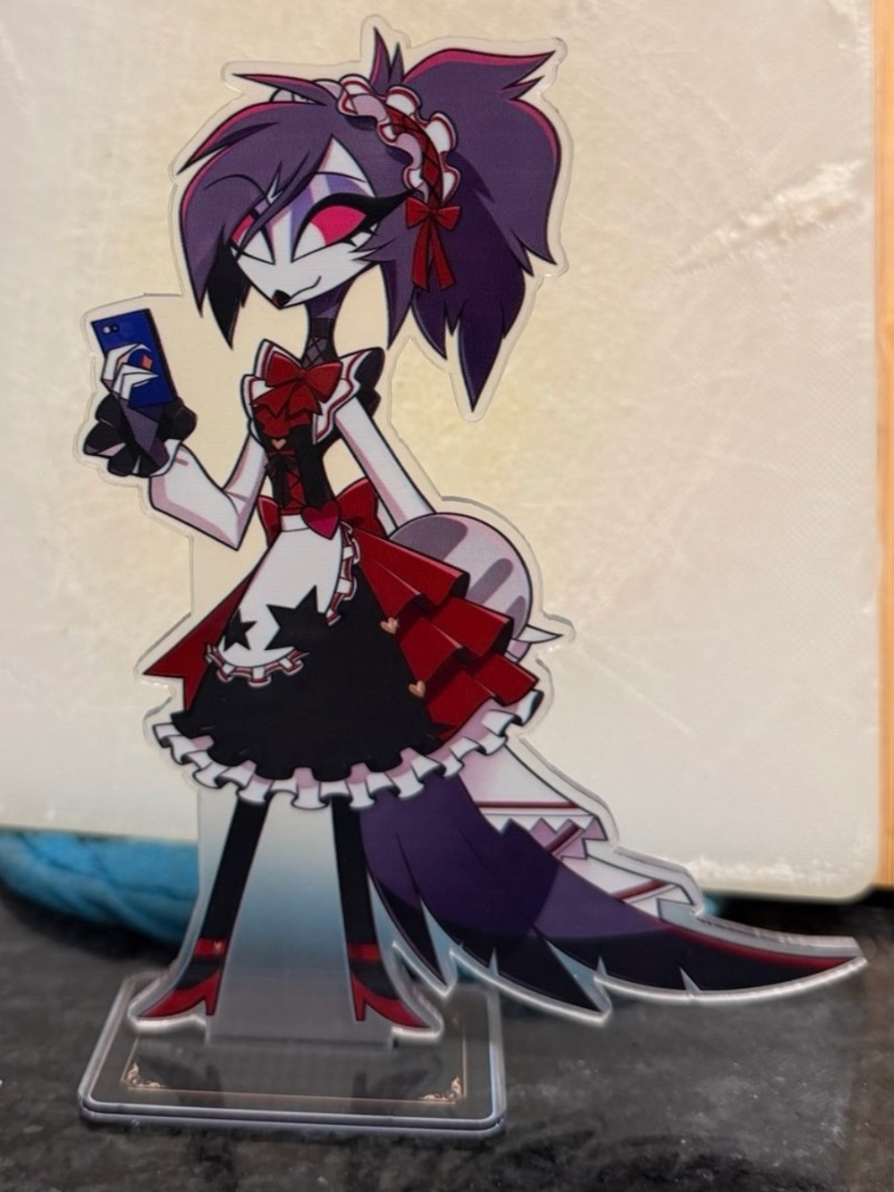 Helluva Boss Hazbin Hotel Octavia maid cafe anime acrylic figure standee - Picture 2 of 2
